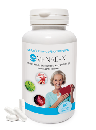 VENAE-X - pre podporu činnosti srdca a cievnej sústavy