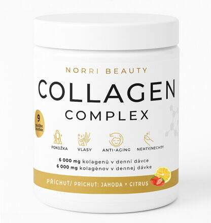 Norri Beauty Collagen Complex - príchuť jahoda+citrus